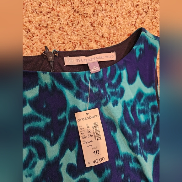 Floral Print A-Line Dress - Picture 4 of 6